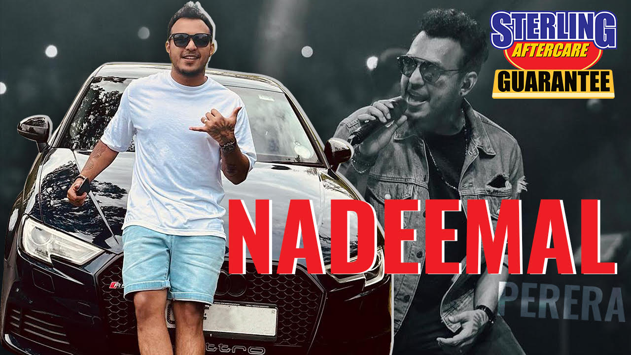 Renowned singer Nadeemal Perera hits the high notes by teaming up with Sterling!